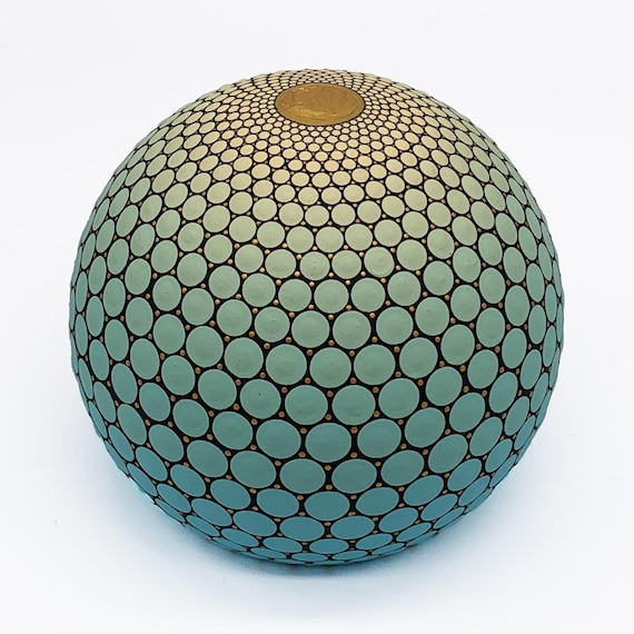 Mandala Stone | Hand Painted Dot Art Rocks | Stones Painting | Bohemian Yoga Meditation | Home Decoration | Christmas Gift