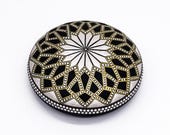 Mandala Stones Rocks Dot Painting Art Free Shipping - Hand Painted Rock - Paperweight  -  Mandala stone - Meditation Stones