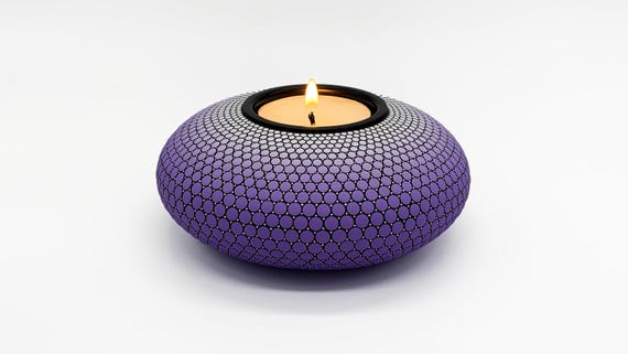 Mandala Tealight Candle Holder | Gift | Hand Painted | Tea Light CandleHolder | Mandala Stone | Meditation | Free Shipping | Christmas Gift