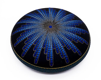 Mandala Stone Dot Painting Art Free Shipping - Hand Painted Rock - Paperweight Rocks -  Mandala Stones - Meditation Stones - Christmas Gift