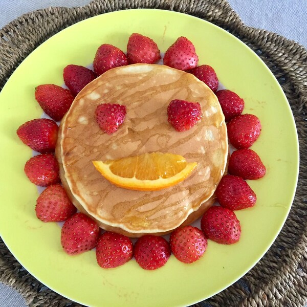 Healthy, tasty, light pancake recipe: quick and easy to prepare and enjoy. For all breakfast lovers
