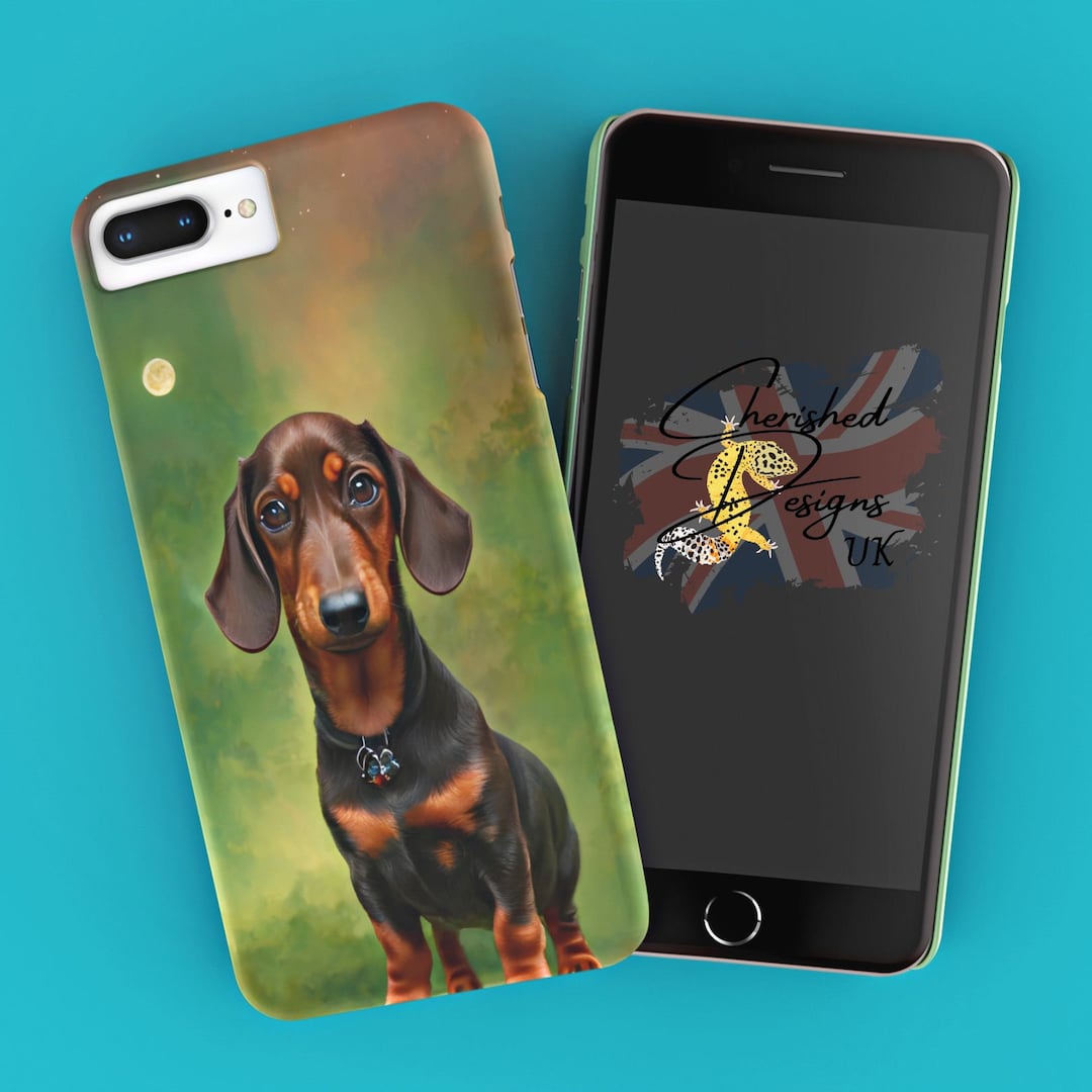 Dachshund Phone Case for iPhone Models Protector Phone Case Etsy