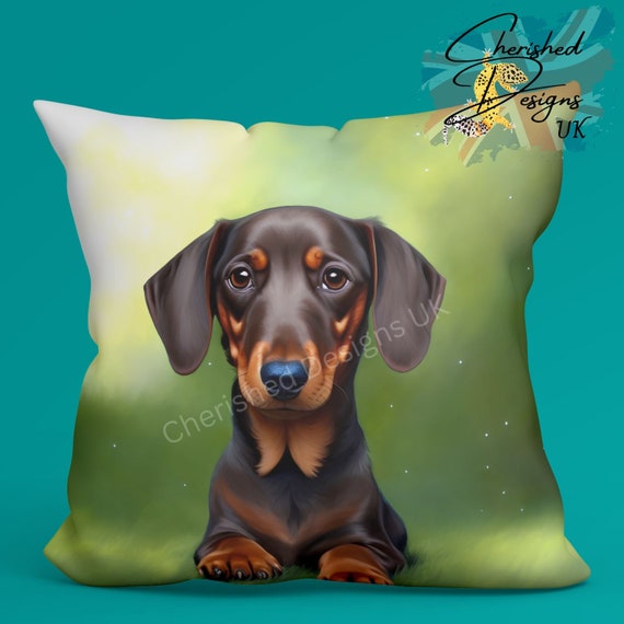 Sausage clearance dog cushion