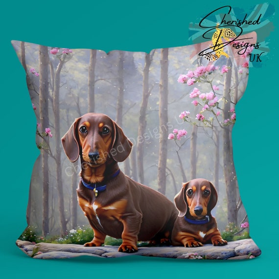 Sausage clearance dog cushion
