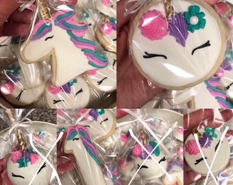 Unicorn Sugar Cookies & chocolate bombs