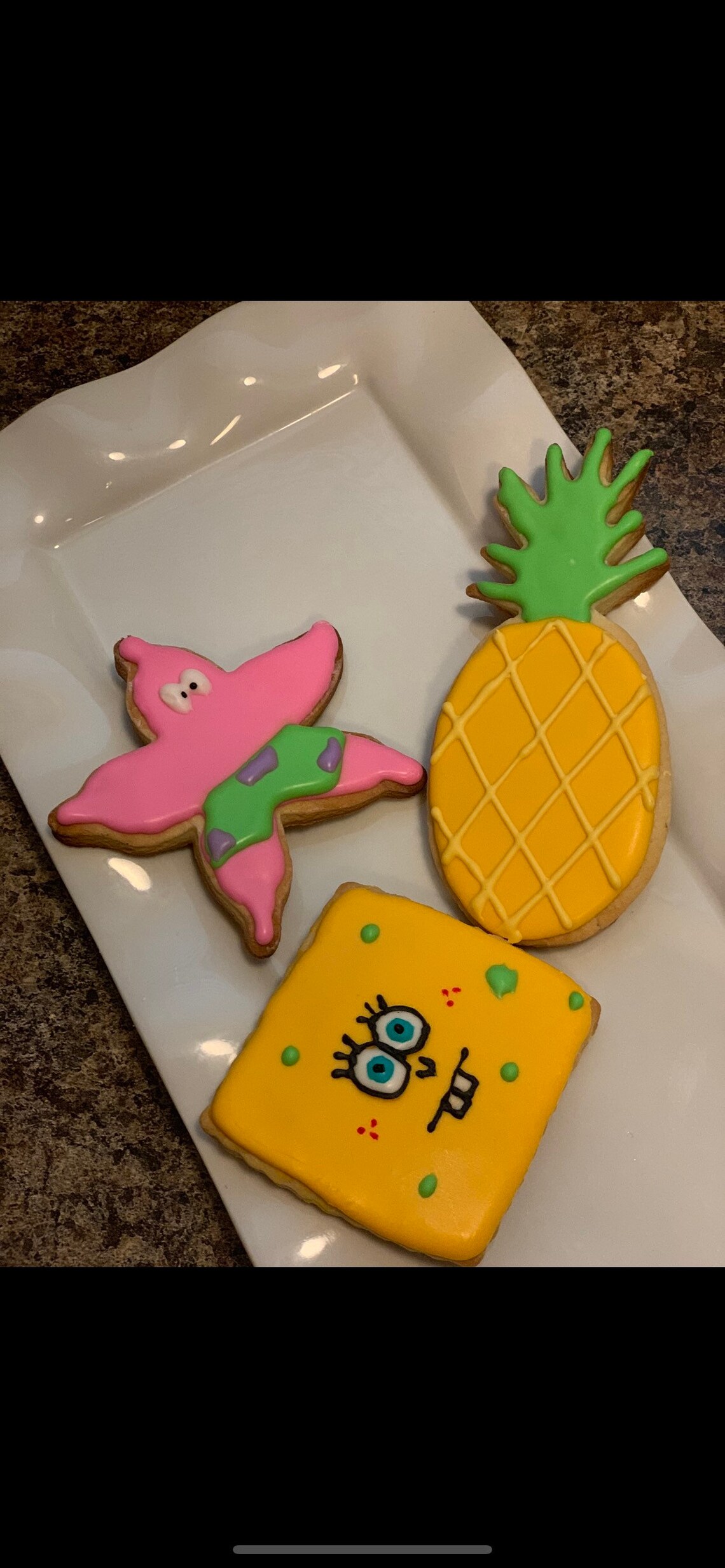 12 Spongebob Sugar Cookies Etsy