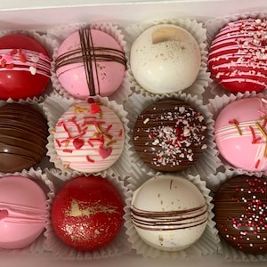 Valentine Chocolate Bombs