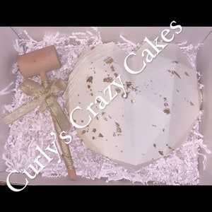 Custom Breakable Heart & Mallet