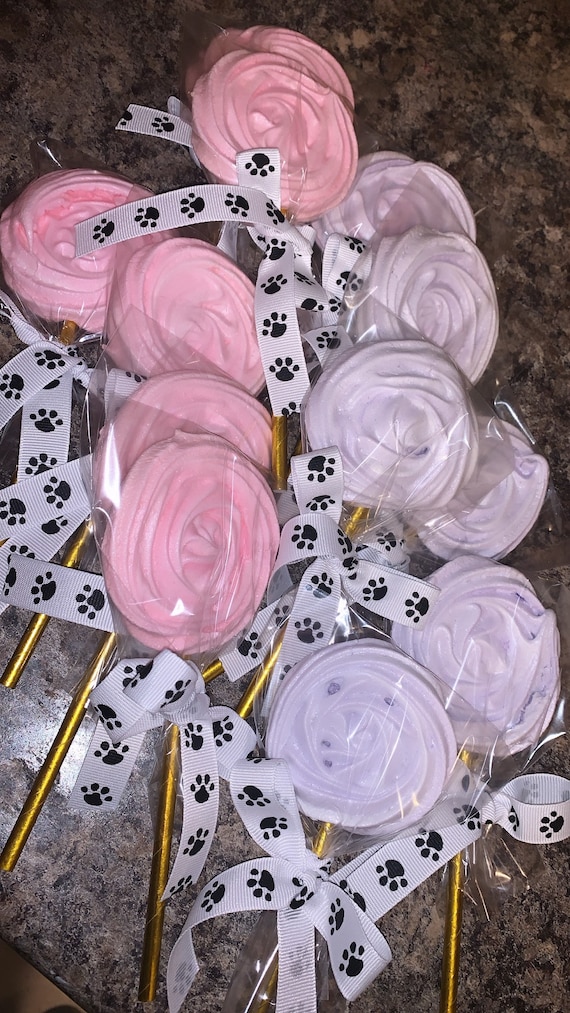 Meringue on a Stick Etsy