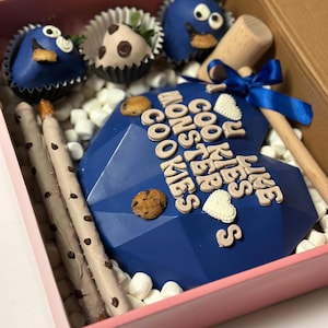 Cookie Monster Breakable Heart (one sided & sealed)