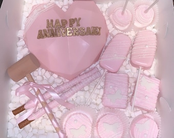 Zerbrechliches Schokoladenherz