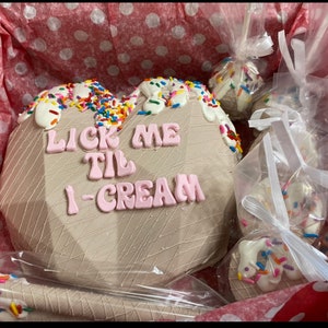 Ice cream Breakable Heart Package