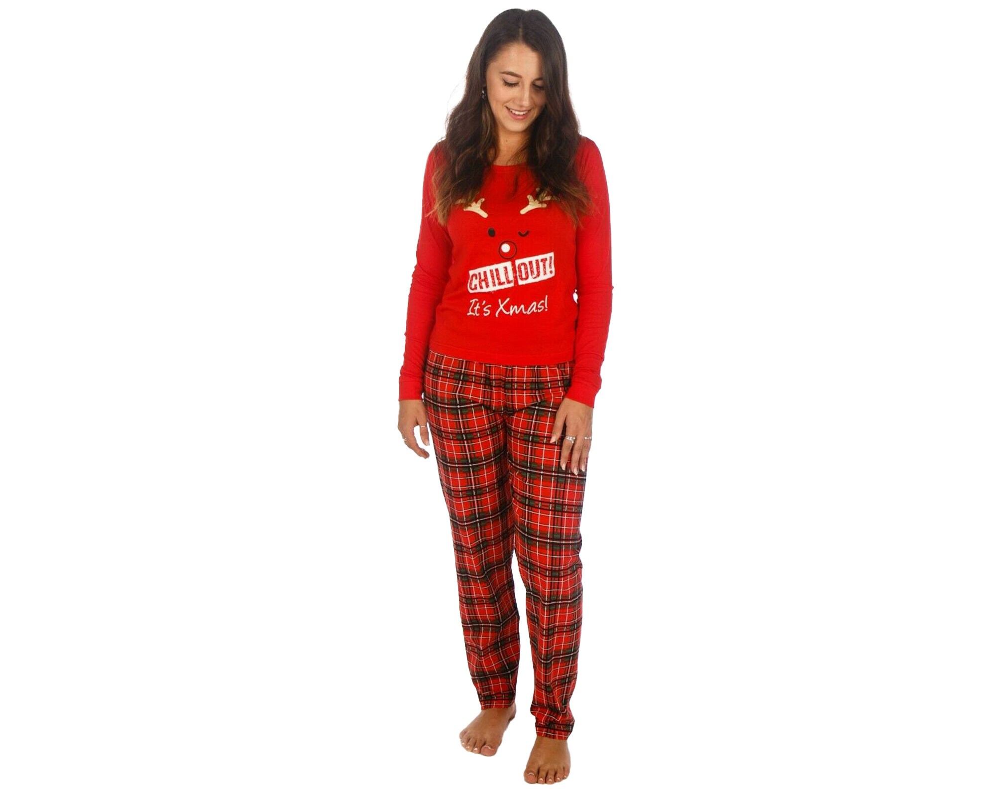 Family Matching Christmas Pyjamas Chill Mens Ladies Etsy UK