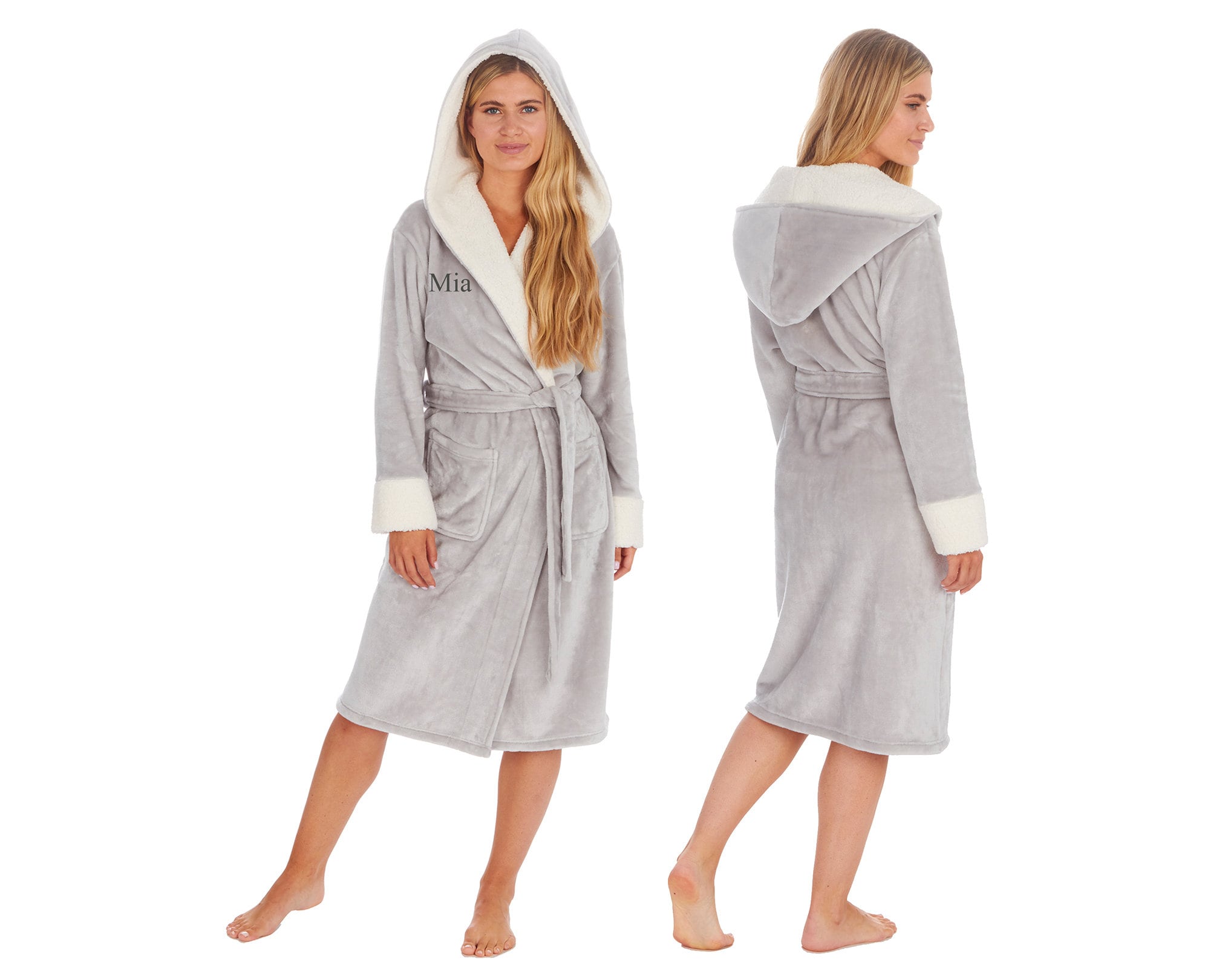 luxury thick dressing gown