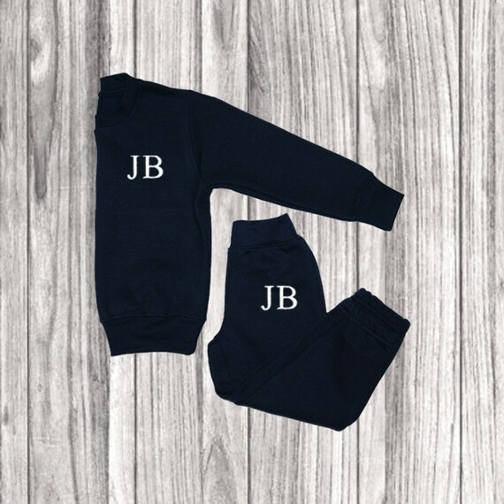 Tracksuit Loungewear Baby Tracksuit Personalised Personalised Boys
