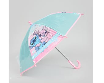 Paraguas personalizado de Lilo y Stitch / Paraguas Disney para niñas con cualquier nombre