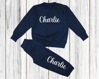 Personalised Boys Girls Tracksuit | Baby Tracksuit | Name Tracksuit | Loungewear