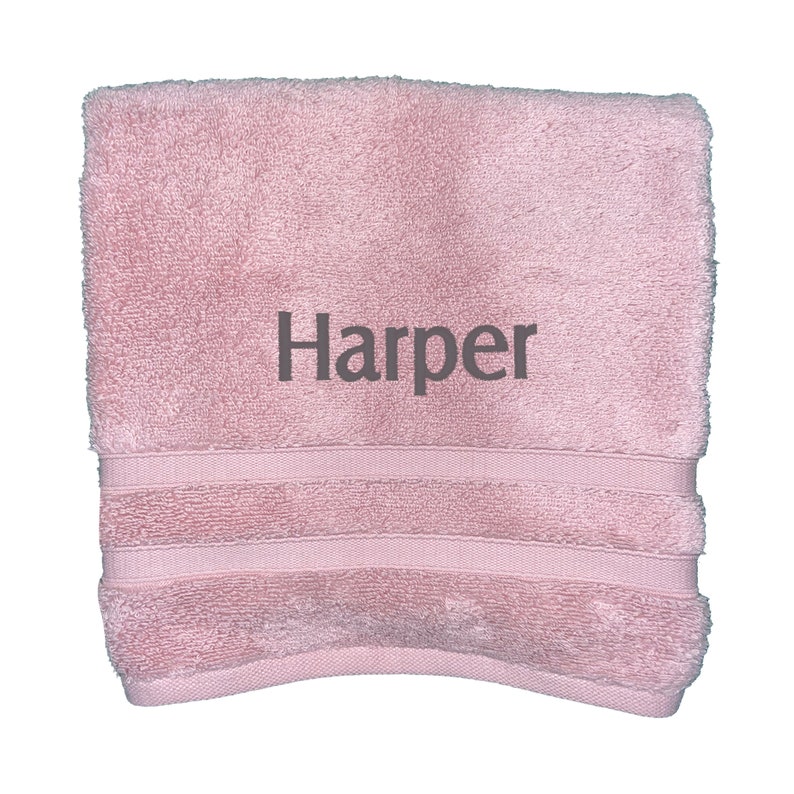 Personalised Bath Hand Towels Various Colours Sizes Etsy UK