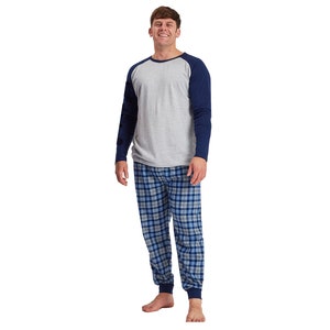 Unisex checked pyjamas sale