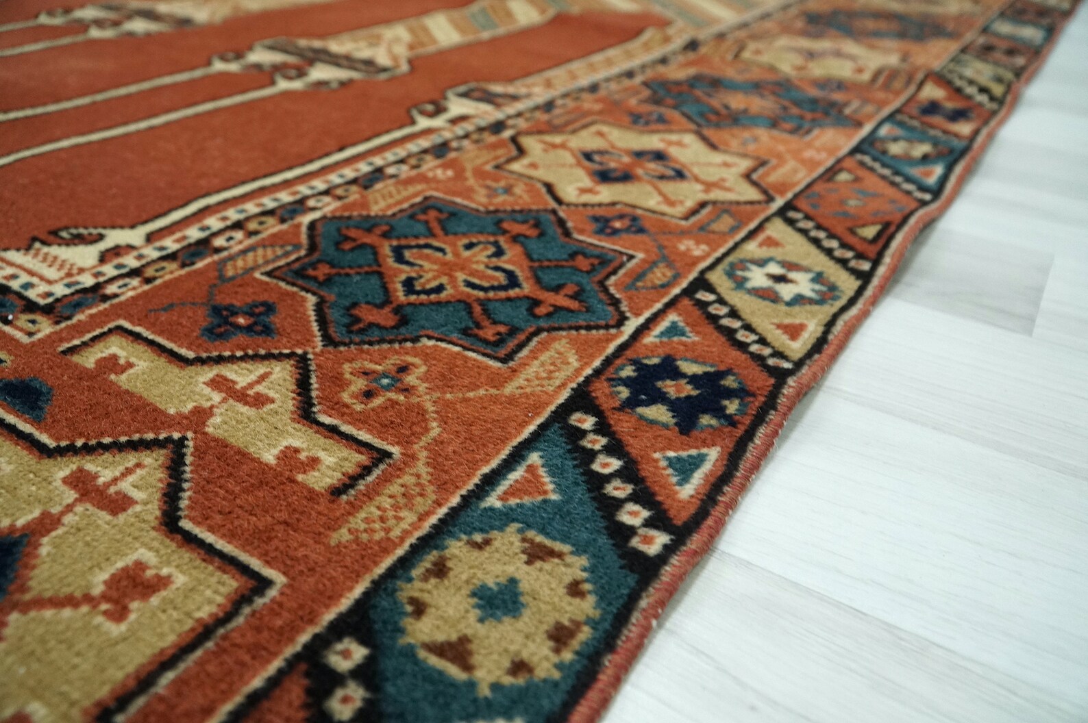 Turkish Kula Rug Anatolian Wool Rug Natural Wool Rug | Etsy
