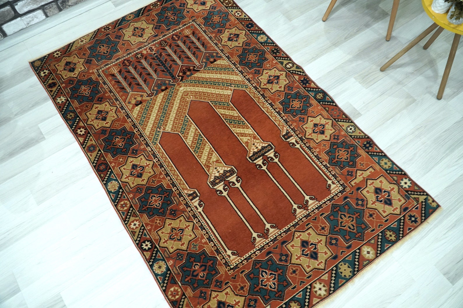Turkish Kula Rug, Anatolian Wool Rug, Natural Wool Rug, Oriental Decor ...
