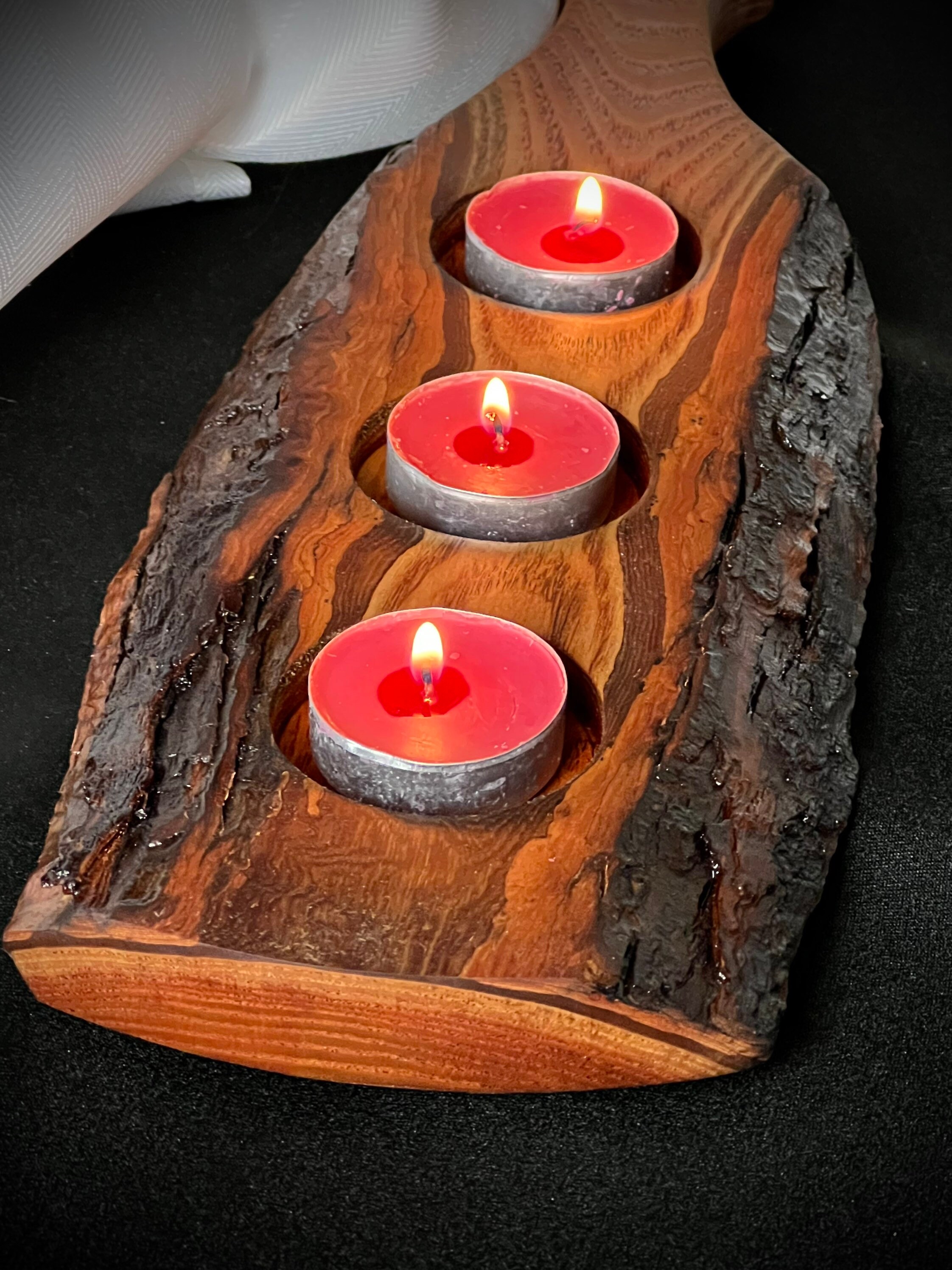 Sauce tray, candle holder, Mother’s Day gift, wood art, unique gift