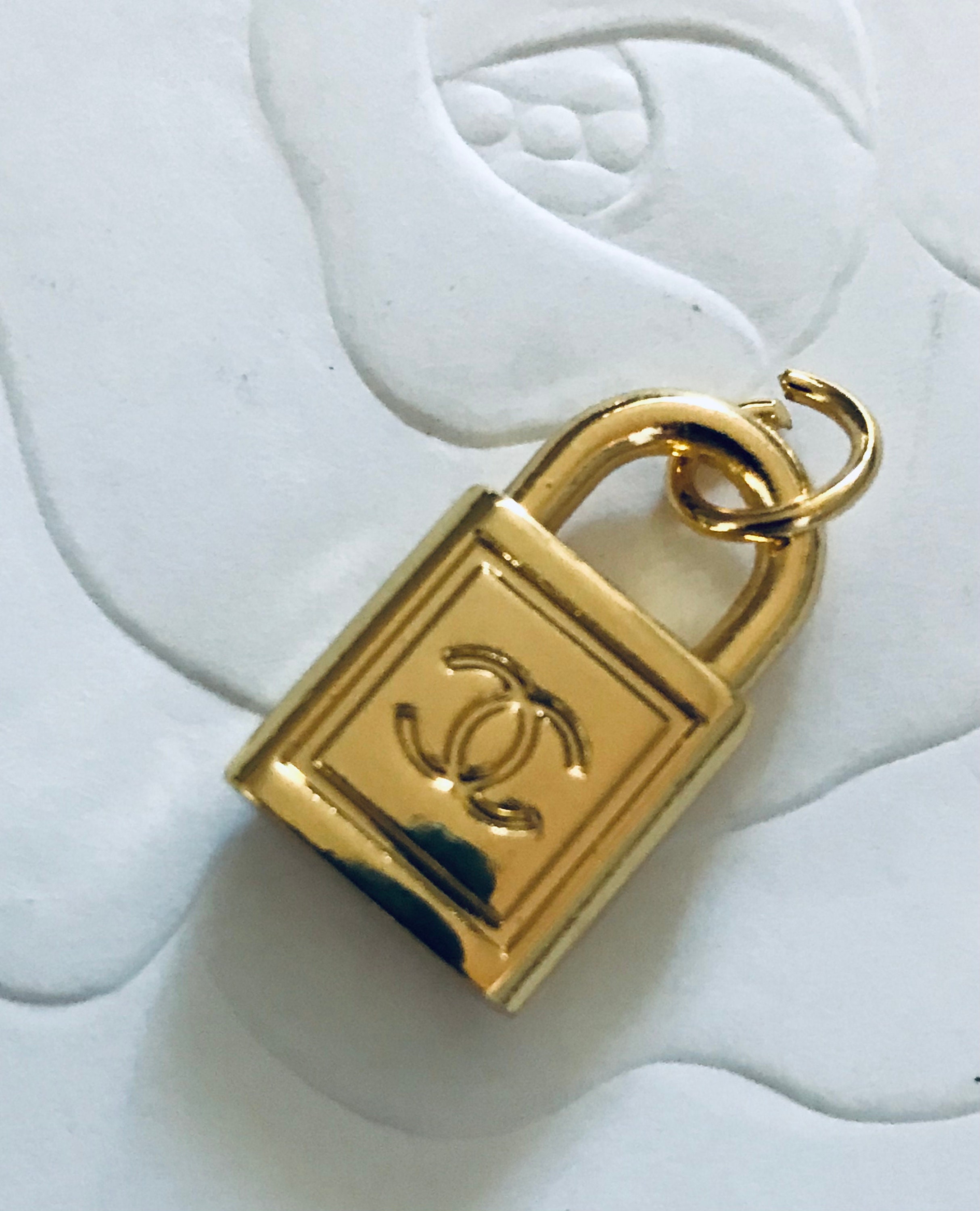 Chanel Zipper Pull Button Etsy