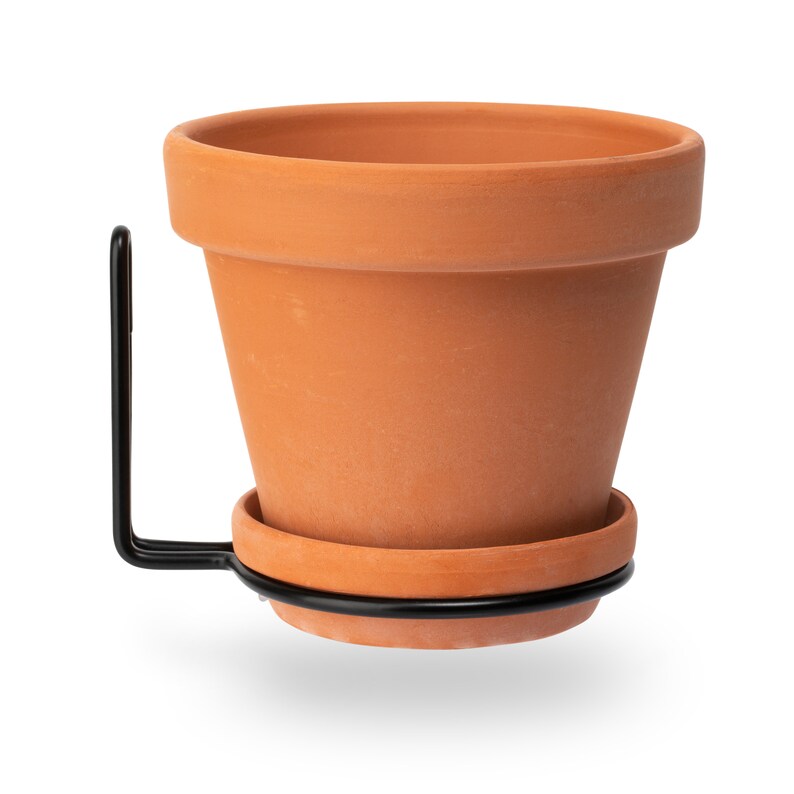 PLANTWIRE Plant Pot Ring Hanger for Wall Mounting Minimalist Etsy