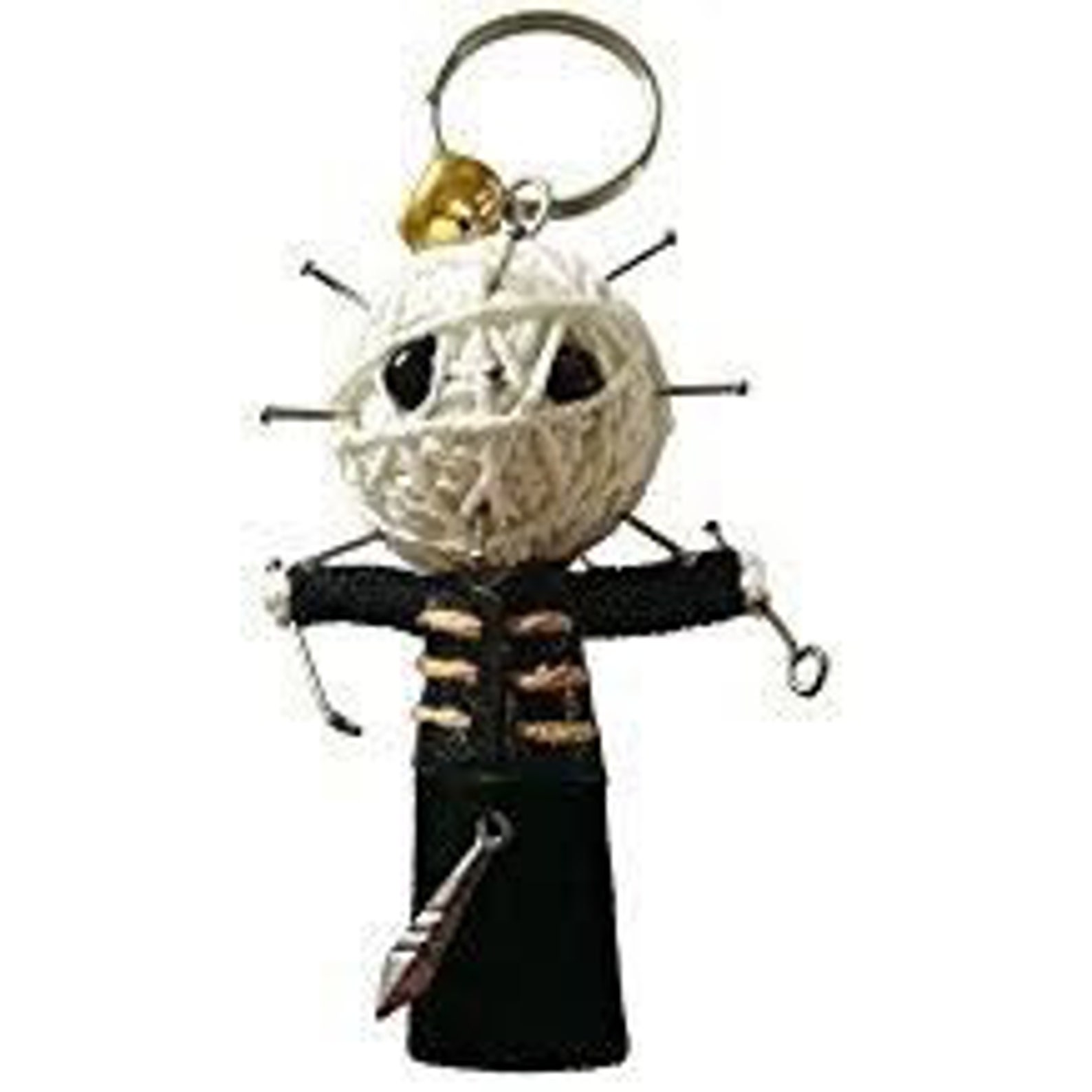 Pinhead Horror Cute Handmade String Doll Keychains Keyring Etsy