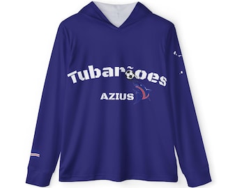 Tubarões Azuis Hoodie (Blue)