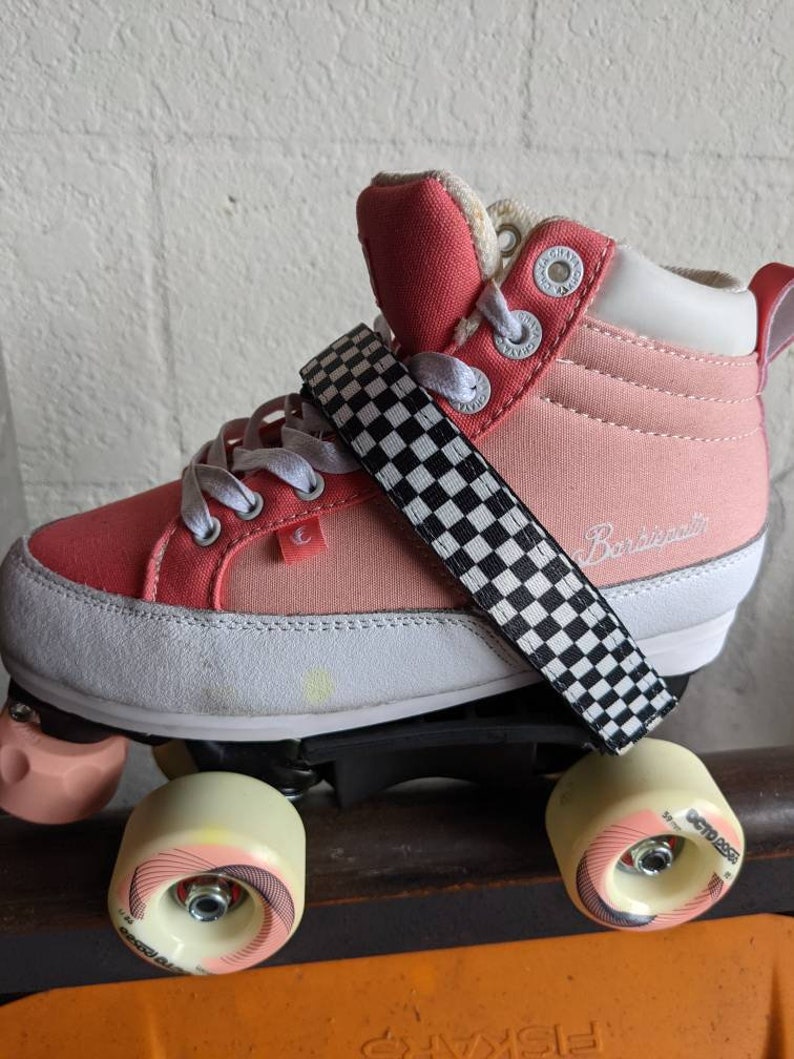 Checkers Edition Roller skates ankle saver by GStraps . fits Etsy