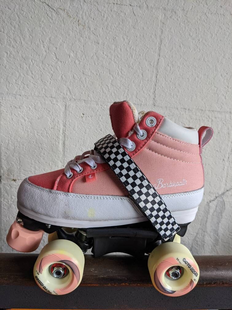 Checkers Edition Roller Skates Ankle Saver by Gstraps . Fits Etsy