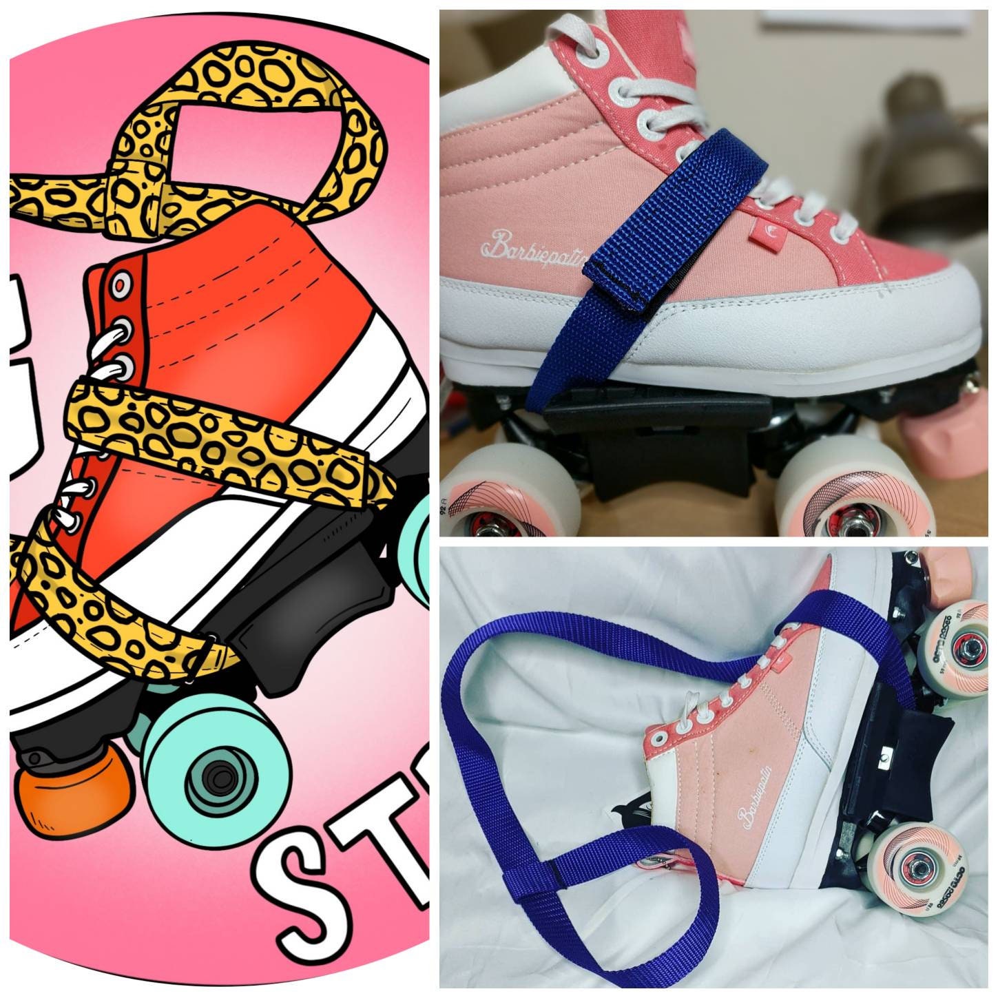 Gstrap Roller Skates Combo Ankle Saver and Skate Leash. Etsy