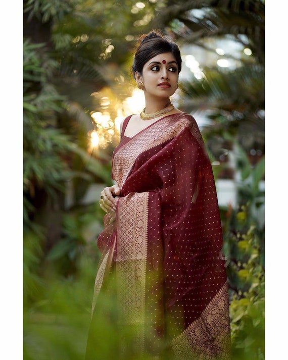 Pink Colour Kanchipuram Soft Lichi Silk Saree Bold and Beautiful Saree With  Weaving Silk Exclusive Indian Wedding Saree, Bollywood Saree -  Canada