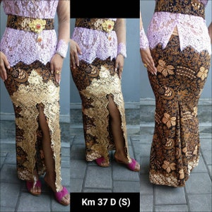 Traditional Indonesian Kebaya Skirt, Sarong Kebaya Bali D01S Dewatastar