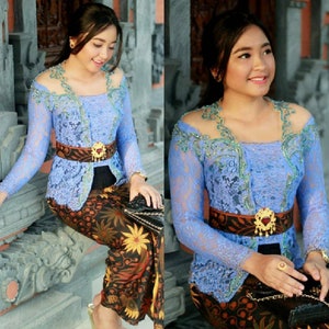 Traditional Indonesian Dress Kebaya Bali A002 Dewatastar