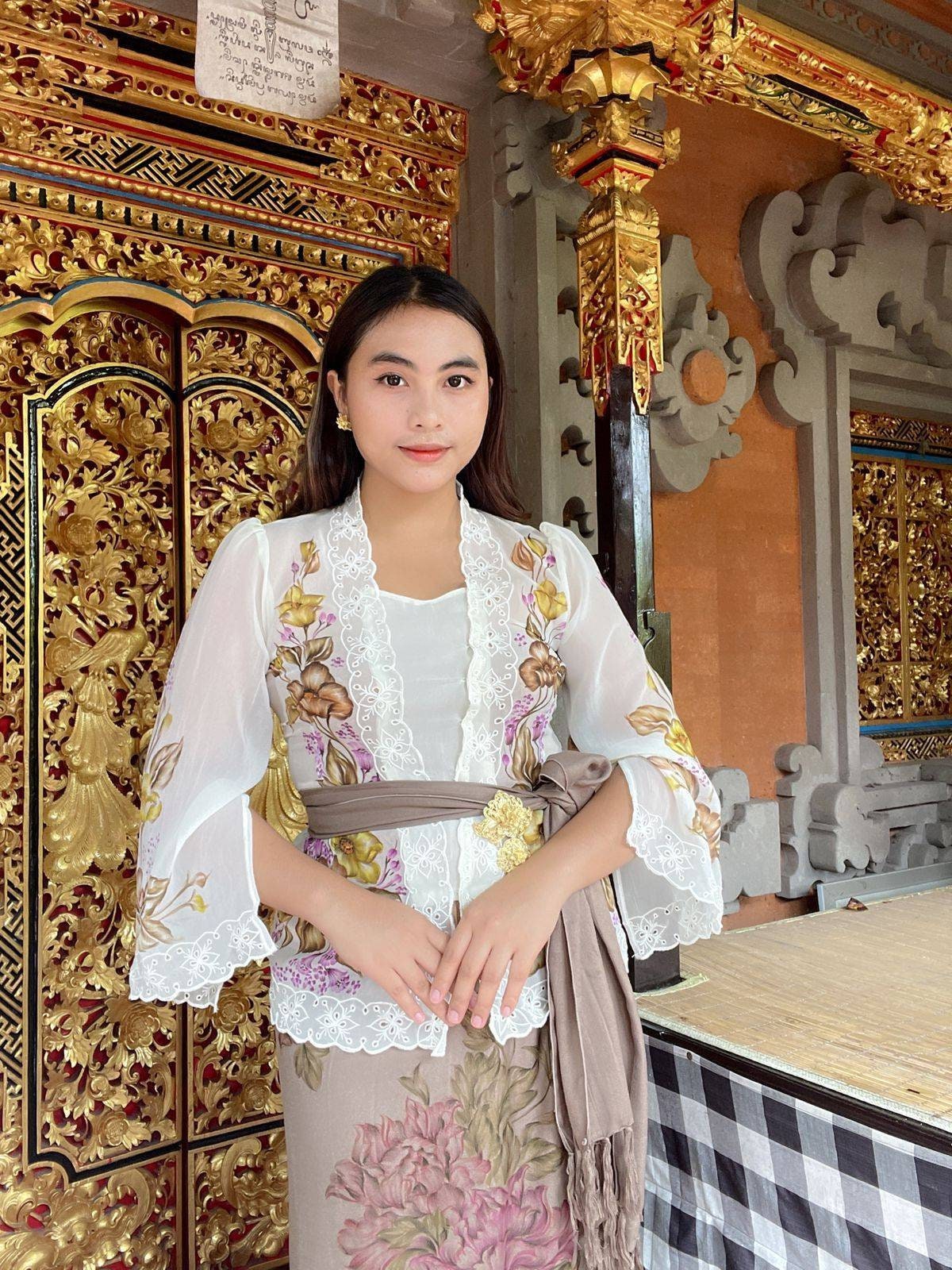 Kebaya Indonesien Personalisierte Kebaya Kebaya Modern Brokat Kleid 