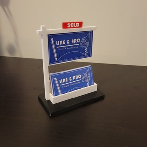 Présentoir pour cartes immobilières - Porte-cartes de visite - Immobilier - Présentoir - Vendu à la maison