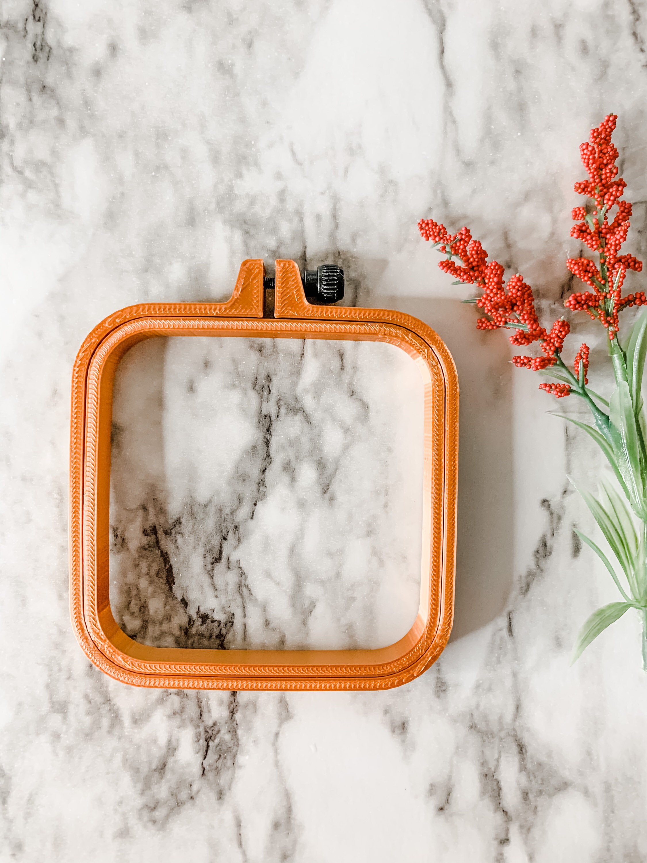 Large Square Embroidery Hoop Embroidery Ring Hoop Art Etsy