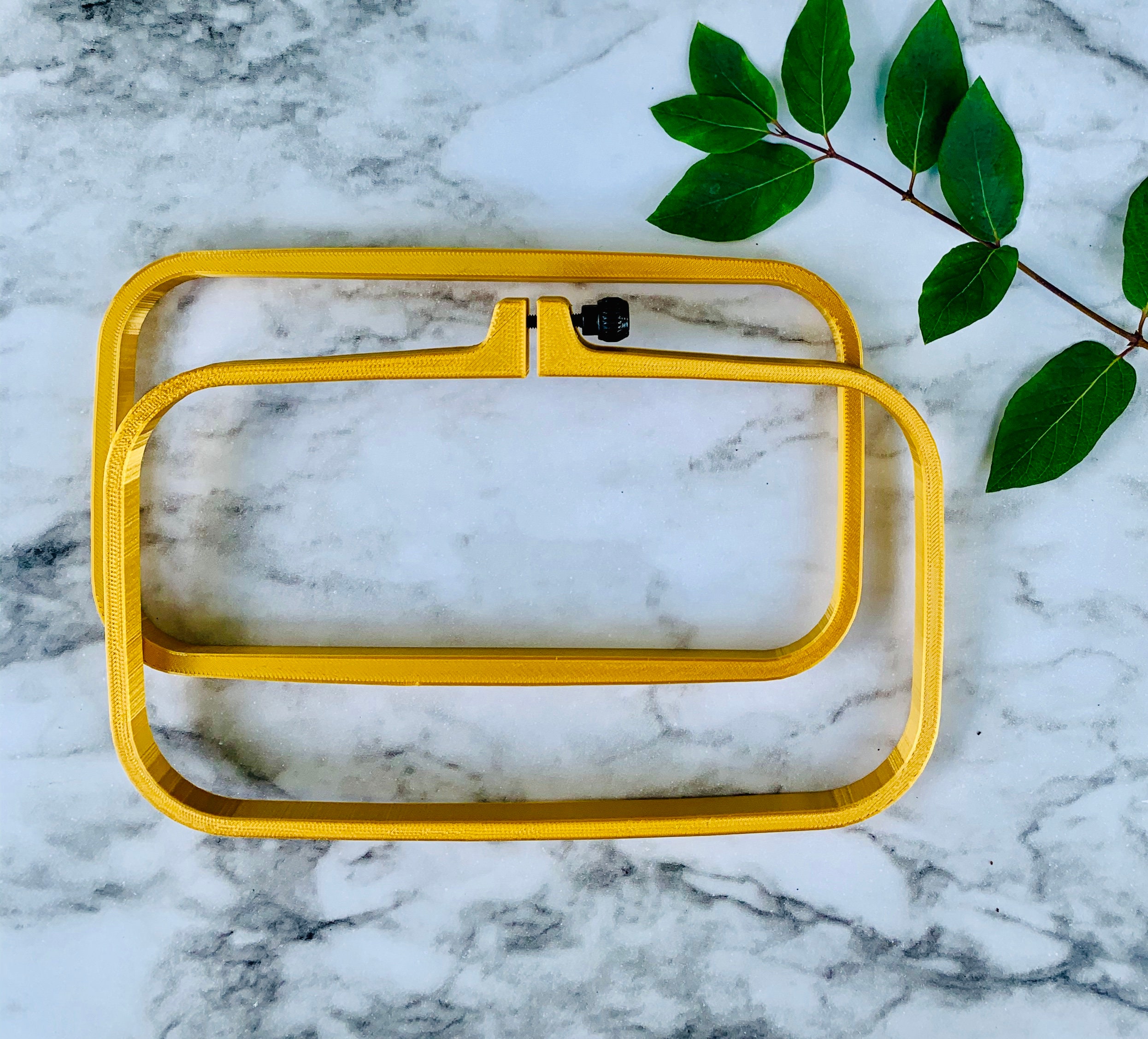 Rectangle Embroidery Hoop Embroidery Ring Hoop Art Etsy