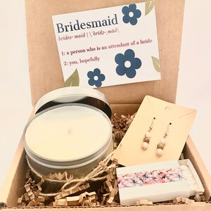 Will You Be My Bridesmaid / Bridesmaid Gift / Bridesmaid Gift Box / WishingStarCompany