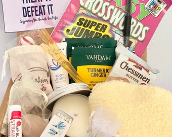 Cancer Gift Box / Care Package / Cancer Fight / Get Well / WishingStarCompany
