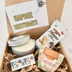 Hap-Bee Birthday / Happy Birthday / Birthday Gift Box / Thinking of You / WishingStarCompany