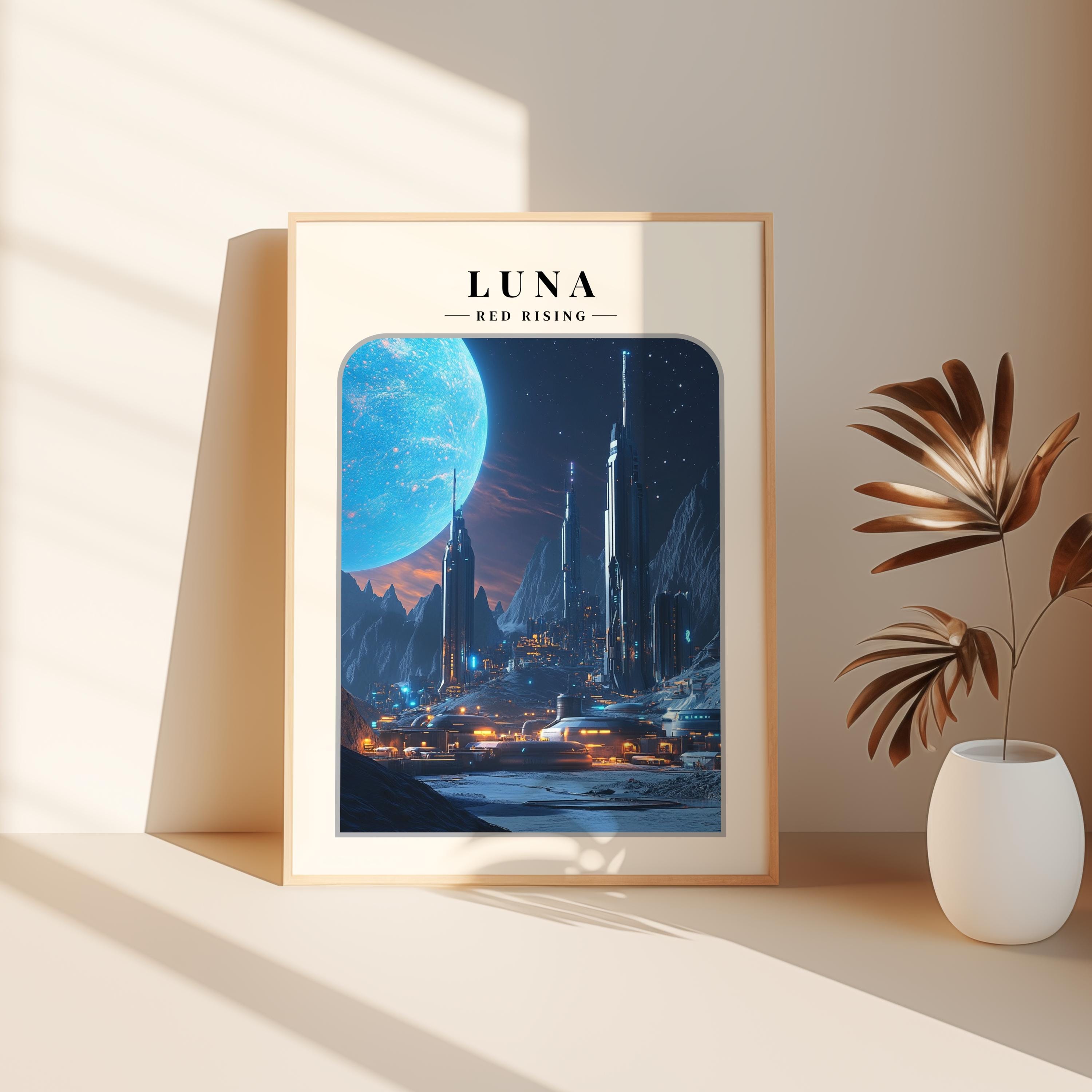 Luna Poster | Red Rising | the Institute | Pierce Brown | Darrow