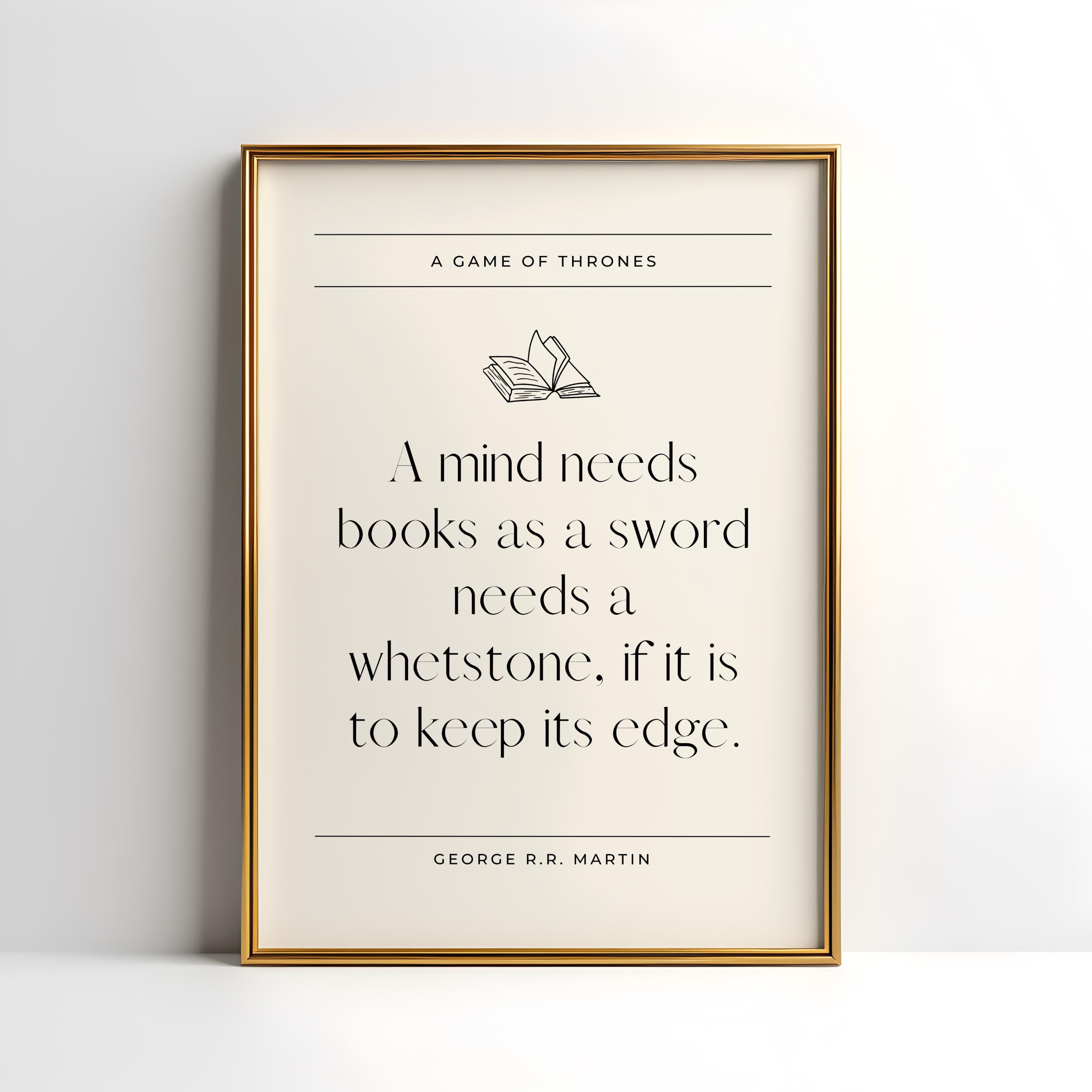 George Rr Martin Quotes - Etsy, image size:3000x3000