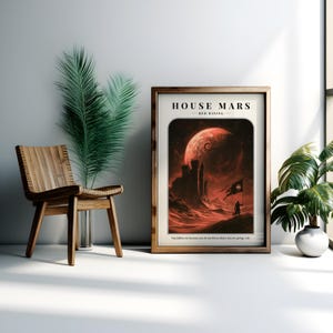 House Mars Poster | Red Rising | the Institute | Pierce Brown | Darrow ...
