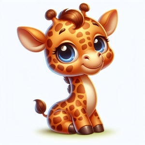 Cute Animal Clip Art Adorable Creatures Digital Download Printable