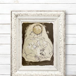 Pierre Yves Tremois Lithograph 2, Vintage 1960s Original Piece, Numbered Edition