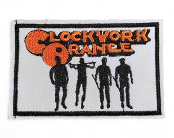 Clockwork Orange Movie Embroidered Patch Iron On / Sew On