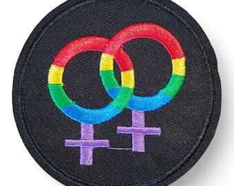 Patch brodé Gay Pride à repasser/coudre